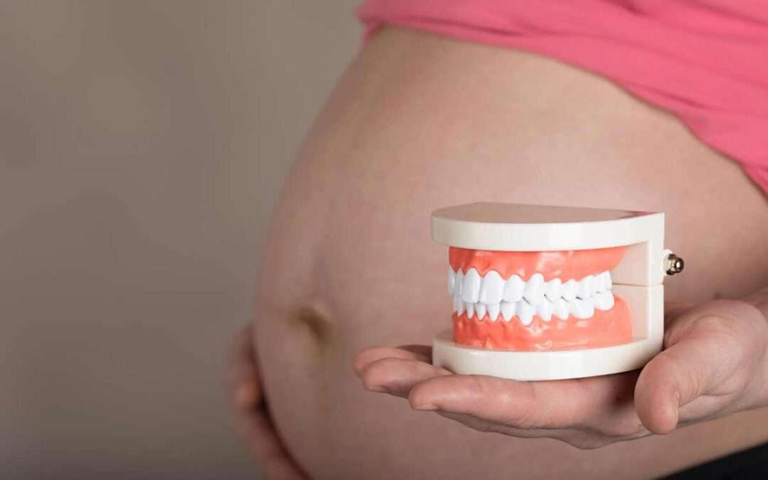 ¿Puedo ponerme brackets durante el embarazo?